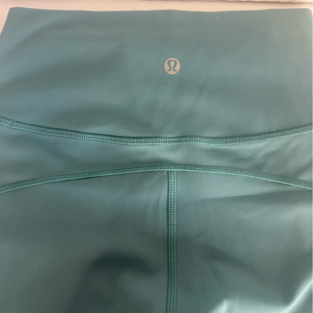 Lululemon Teal Ankle length Leggings‎ X-small
